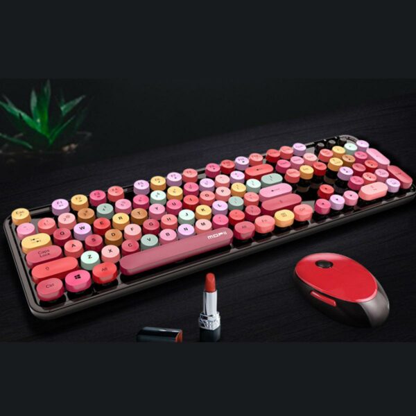 Spring Multi Wireless Keyboard And Mouse Set - Image 2