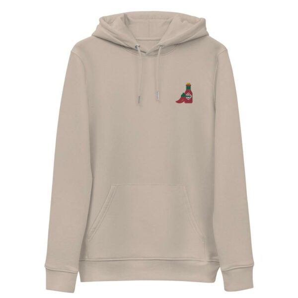 Hot Sauce - Organic embroidered Hoodie - Image 3